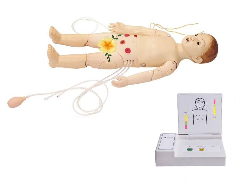 JY/ACLS165B （1岁儿童）高级多功能儿童综合急救训练模拟人 （ACLS高级生命支持、嵌入式系统）